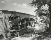 Reconstruction du pont de la Hailleule