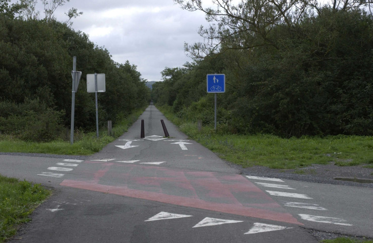 Rochefort. Ancienne ligne SNCB 150.