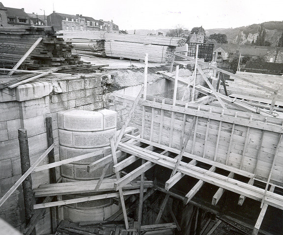 Construction du nouveau pont