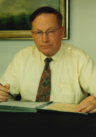 Namur. M. Francis Hambye, 1er secrétaire général du MET, du 01/01/1990 au 30/04/2001.