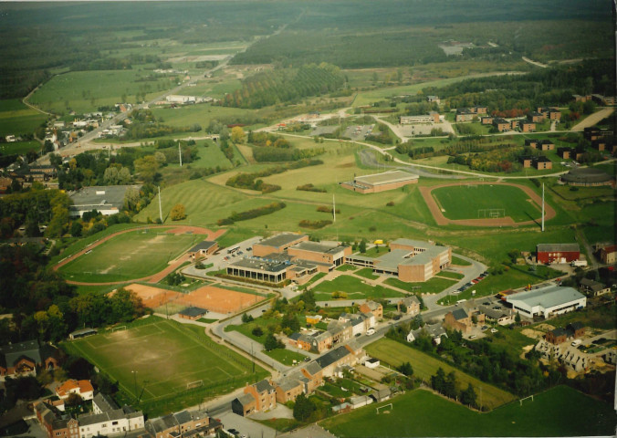 Marche-en-Famenne. RN 4, RN68 et RN 836. Futur contournement de la ville.