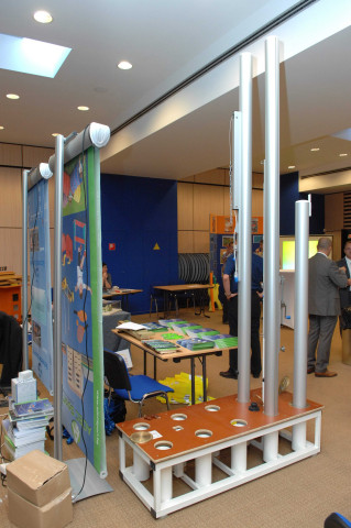 Mont-Saint-Guibert. Exposition de l'association des établissements sportifs.