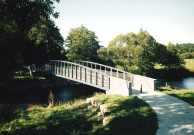 Houyet. Ciergnon. RAVeL. Passerelle de Ciergnon.