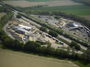 Gembloux. Grand-Leez. Aire de repos.