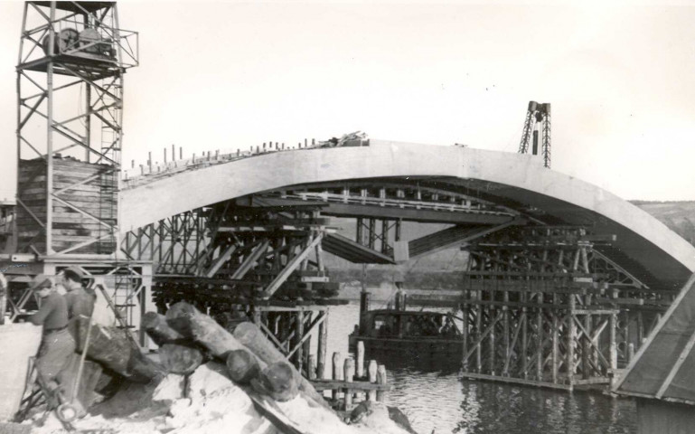 Construction du pont