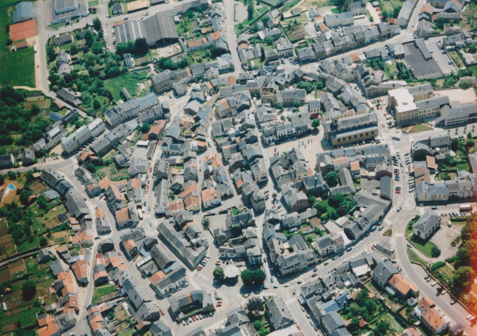 Virton. Vues aériennes.