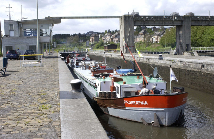 Namur. Flawinne. Barrage-écluse No 17.