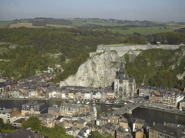 Dinant. Vues aériennes.