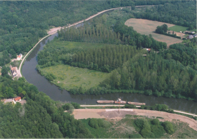 Gozee, Sambre, terrain de dépôt de Hourpes