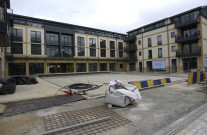 Arlon. Aménagements urbains de la place Didier et de ses environs.