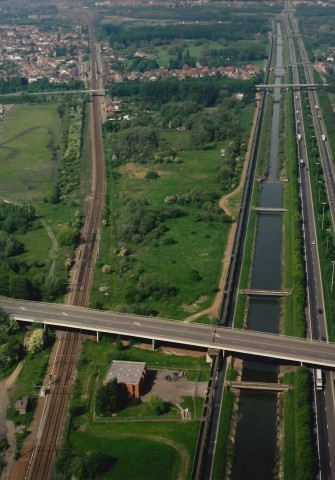 Quaregnon. Centre d'enfouissement technique.