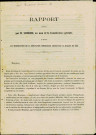 Rapport, présenté par Lucien Namêche, au nom de la Commission spéciale, en réponse aux observations de la Députation permanente concernant le budget de 1867.