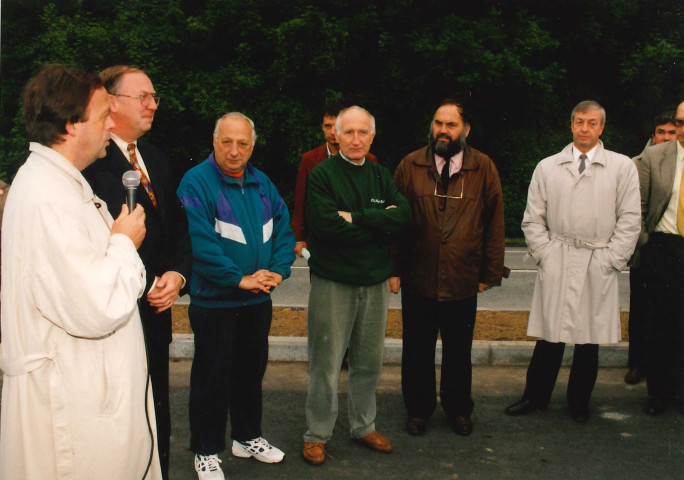 Namur. Dave. Inauguration du parking "Néviau".