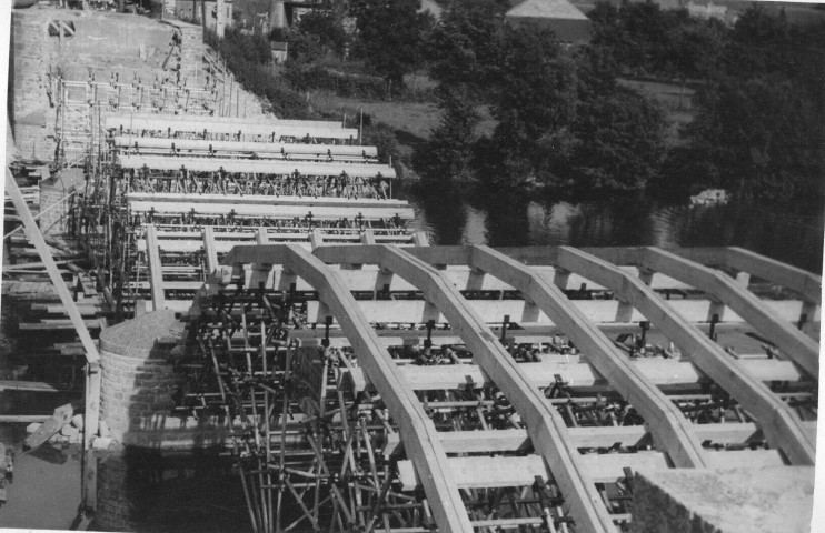 Construction du pont