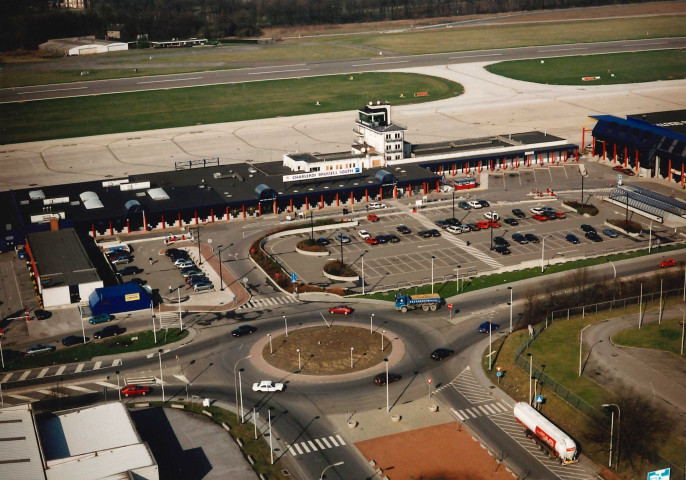 Charleroi. Gosselies. Vues aériennes.