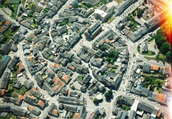 Virton. Vues aériennes.