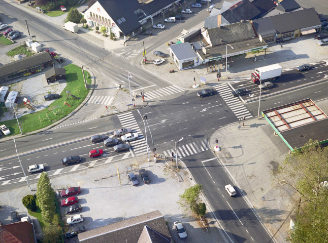 Carrefour du Bultia sur la RN5.