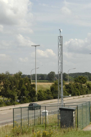 Berloz. Station météo.