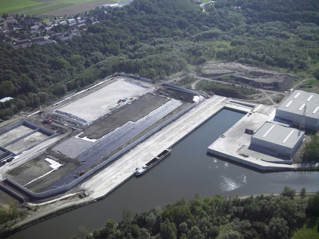 Farciennes. Vues aériennes.