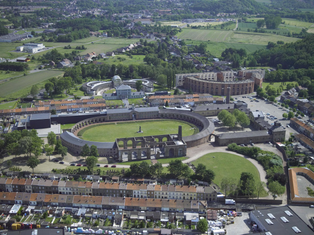 Boussu. Hornu. Vues aériennes.