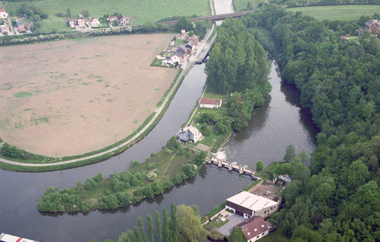 Barrage et écluse n°4.