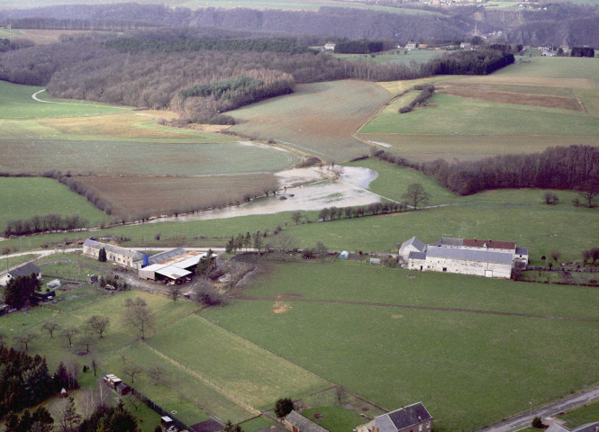 Éghezée et Wasseige. La Mehaigne en crue.