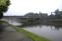 Bernissart. Blaton. Démolition du pont.