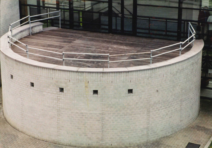 La Louvière. Houdeng-Goegnies. Ascenseur n°1. Bâtiments de service.