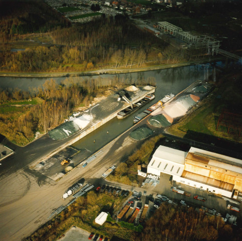 Aiseau-Presles. Pont-de-Loup. Vues aériennes.