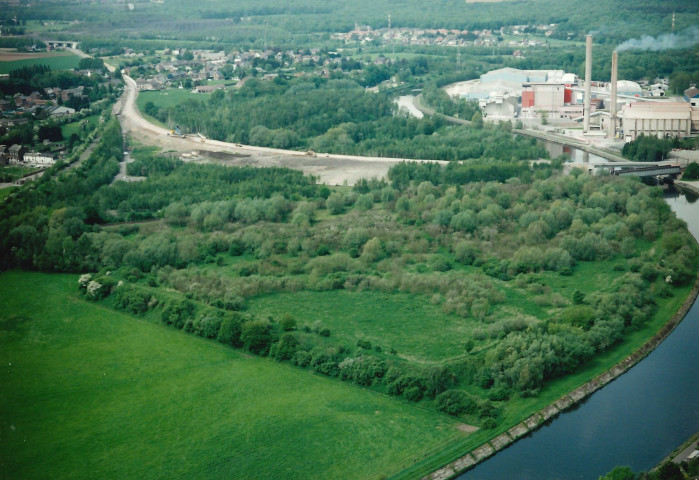 Sambreville. Auvelais. Vues aériennes.