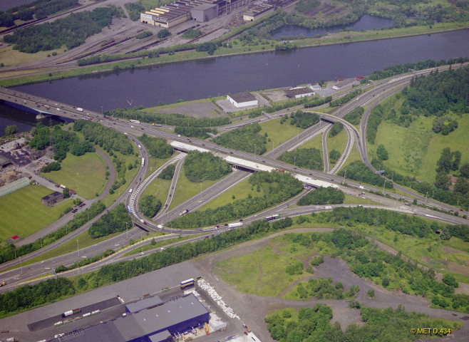 Visé. Echangeur de Cheratte.