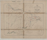 Plan du Charbonnage de Marcinelle Nord, relatif à la demande de maintenue en Concession formée par la Société anonyme des Hauts Fourneaux, Usines et Charbonnages de Marcinelle et Couillet.