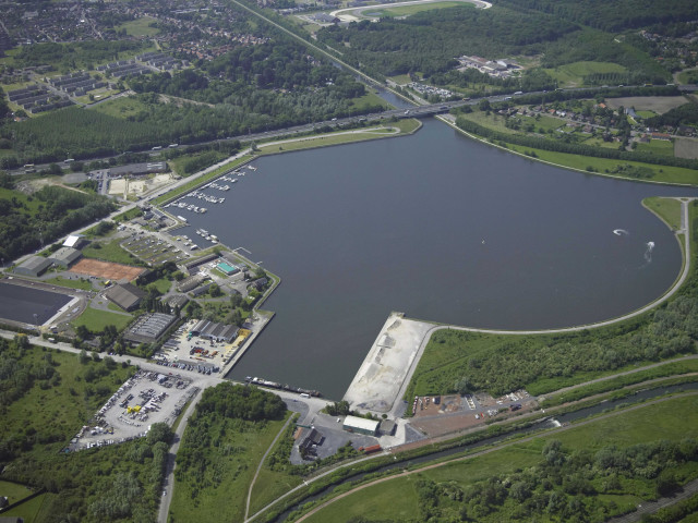 Mons. Nimy. Lac du Grand-Large.