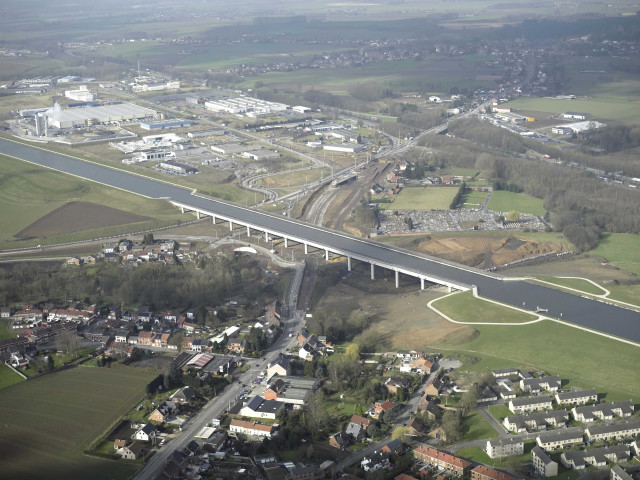 La Louvière. Houdeng-Aimeries. Vues aériennes.