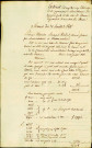 Extrait des registres aux délibérations de la Commission administrative des hospices de la ville de Namur. Séance du 31 juillet 1815. Explication des comptes.