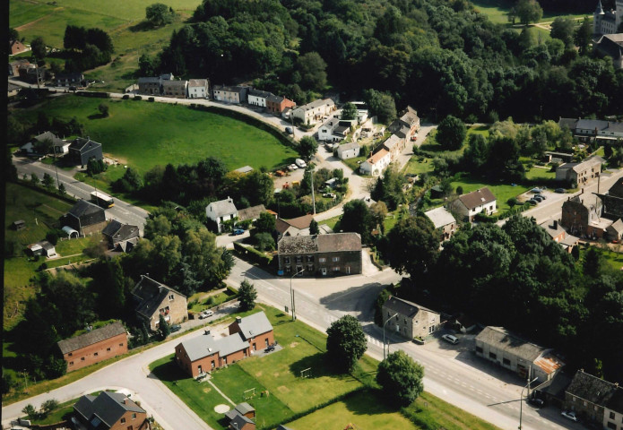 Marche-en-Famenne. Hargimont. RN 86/896. Carrefour.
