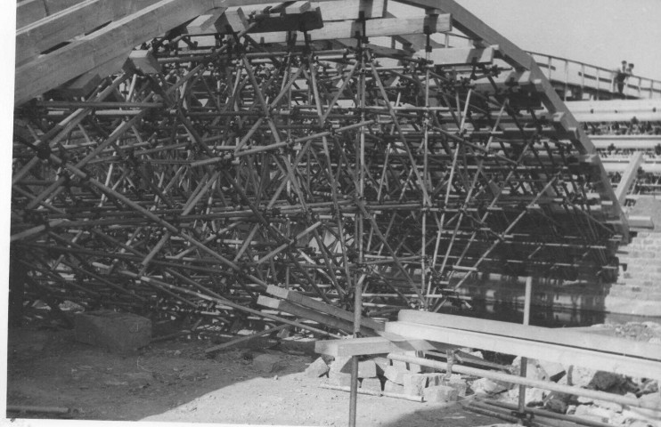 Construction du pont