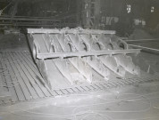 Fabrication des vannes du barrage éclusé d'Ampsin-Neuville