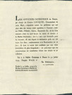 Annonce des officiers municipaux de Namur invitant les habitants qui posséderaient chez eux des armes ayant appartenu à l'ennemi de les déposer à la Maison commune. Signé S.J. Lafontaine.