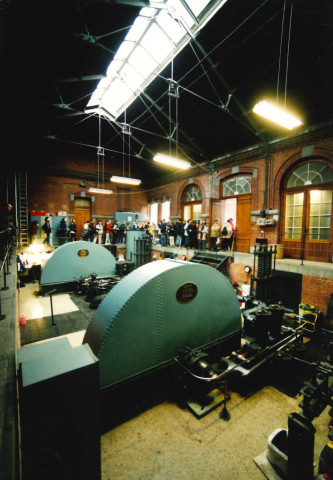 Le Roeulx. Strépy-Bracquegnies. Salle des machines de l'ascenseur n°3.