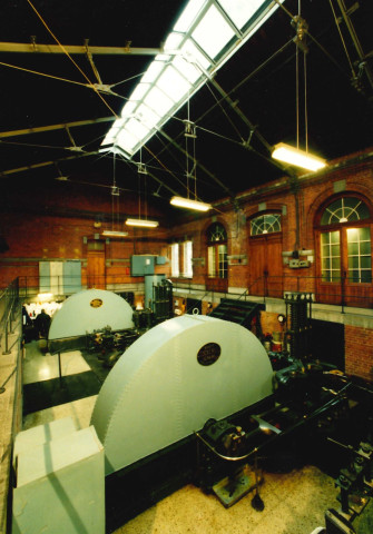 Le Roeulx. Strépy-Bracquegnies. Salle des machines de l'ascenseur n°3.