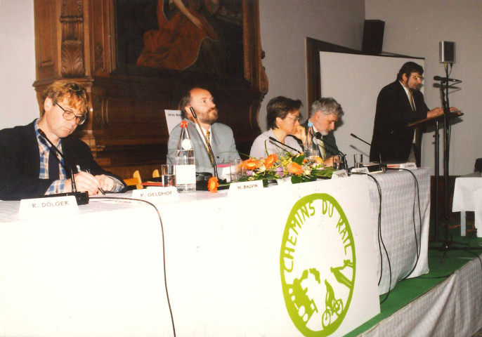 Aubel. Val Dieu. Premières rencontres européennes des voies lentes.