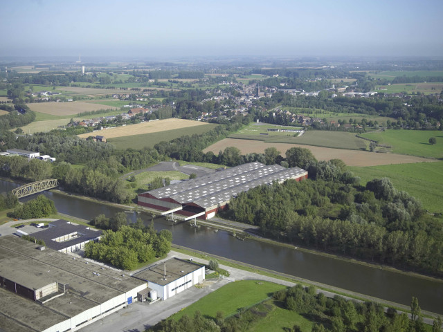 Seneffe. Vues aériennes.