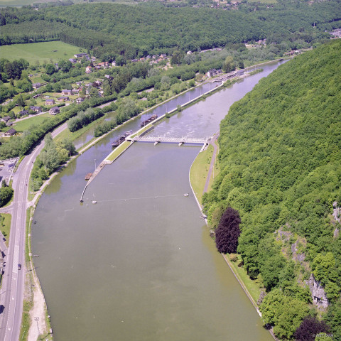 Hastière. Haute-Meuse. Barrage.