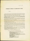 Appel à voter pour le comte Guillaume d'Aspremont-Lynden, candidat de l'Union constitutionnelle et conservatrice de l'arrondissement de Namur.