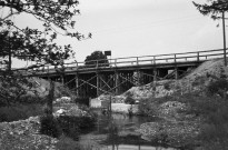 Lierneux. Pont sur le Groumont, sur la route Targnon-Joubiéval.