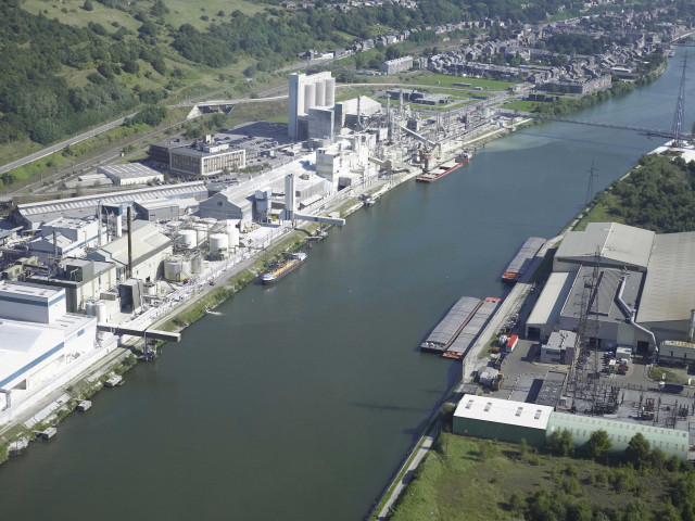 Engis. Zoning. Vues aériennes.