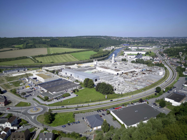 Floreffe. Basse-Sambre. Vues aériennes.