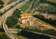 Namur. Daussoulx. Evolution des travaux du centre PEREX.