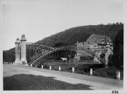 Chaudfontaine. Pont suspendu.